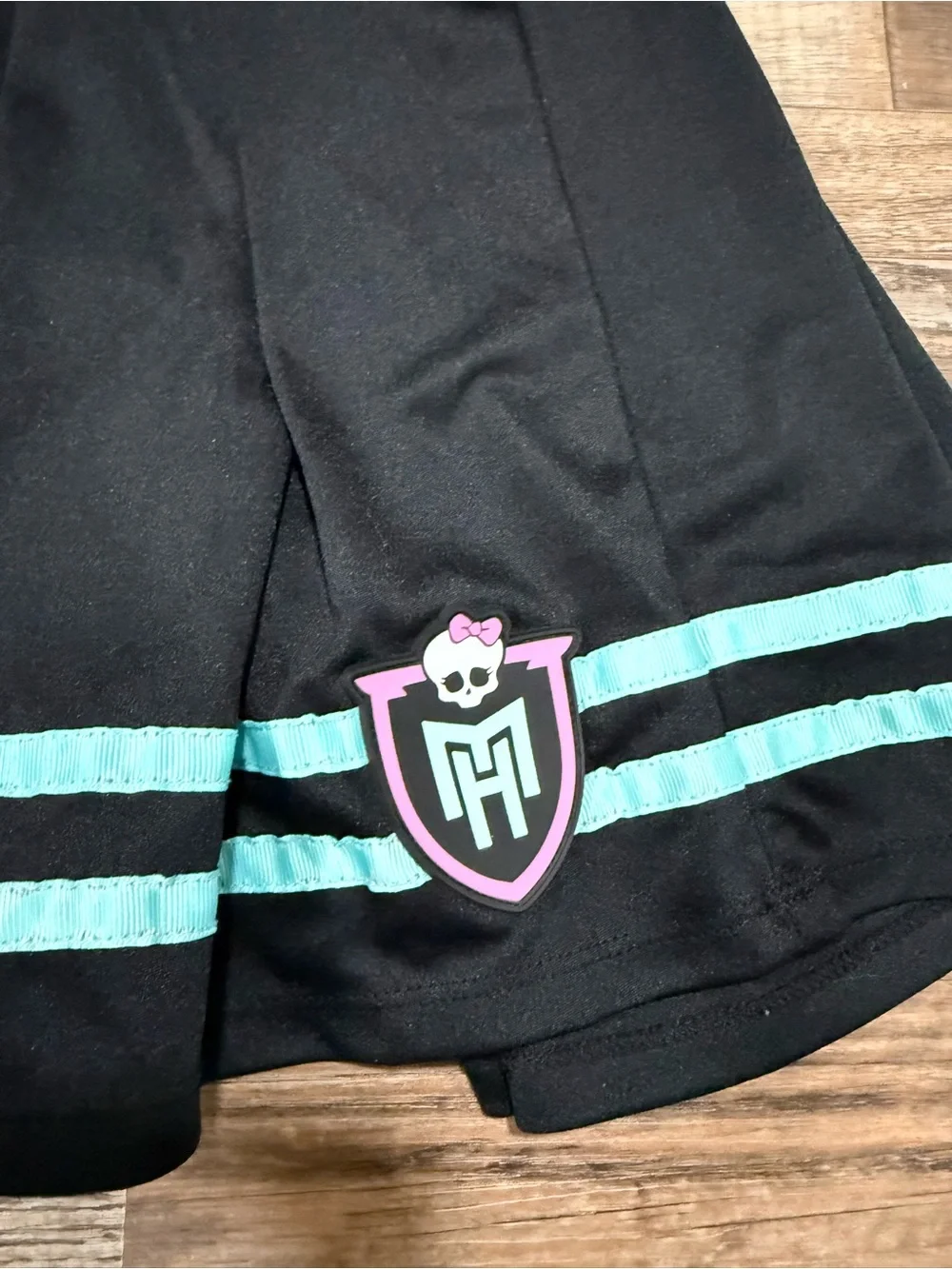 Monster High Fearleading Squad Pleated Mini Skirt Junior Size Large